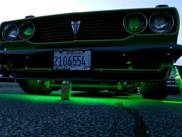 One of the few times Mountain Dew has been put to good use.